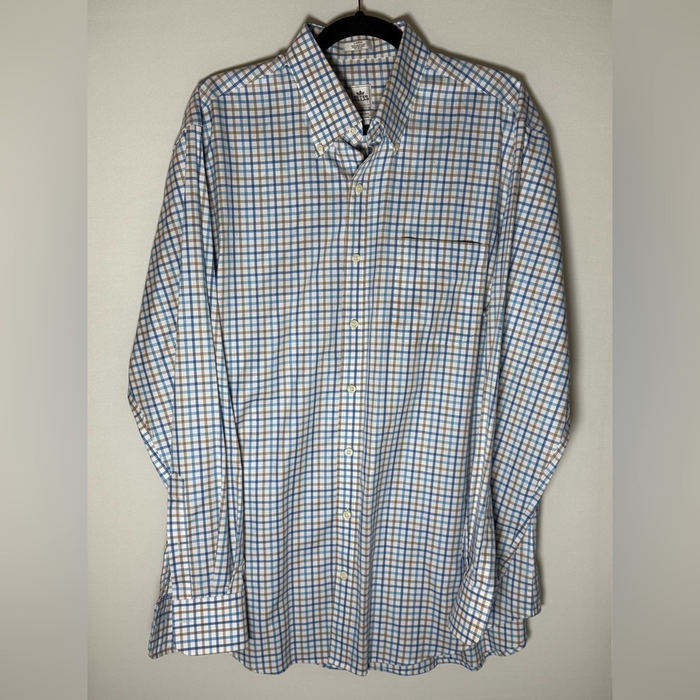 Peter Millar Easy Care long sleeve button down shirt • Men’s large